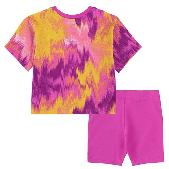 Nike Παιδικό σετ Boxy Tee & Bike Shorts Set Nike Παιδικό σετ Boxy Tee & Bike Shorts Set